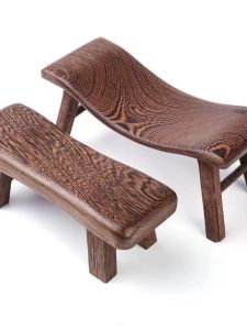 หมอนไม้ชิงชันธรรมชาติ หมอนนวดคอแข็ง รูปสี่เหลี่ยมผืนผ้า ใช้สากลตามยาว ดีไซน์ จากจังหวัดเหอเป่ย