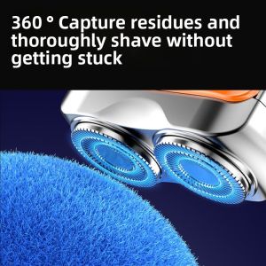 MONLEYTA | Portable Mini Electric Shaver German Precision 2025 New Model For Men No Black Points Left After Shaving Gift For Boyfriend