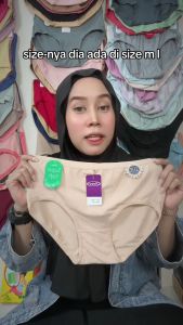 3Pcs Celana Dalam Sorex 1239 CD Wanita Terlaris Bahan Katun Premium Super Soft