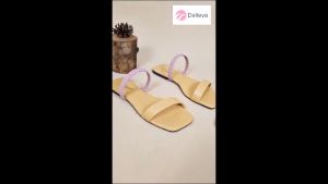 DALLEYA COLLECTION - Jubaedah Sendal Teplek wanita Real Pict Casual Trendy Spon Tebal Berkualitas