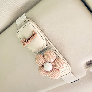 Automotive Sun Louver Car Glasses Clip Card Bill Storage Clip Car Dual-Purpose Sunglasses Car Hanging Glasses Case Frame