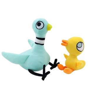 25cm Dont Let the Pigeon Drive the Bus Mo Willems Pigeon Plush Toy Movie Stuffed Animals Toys for Kids Birthday Gift Room Decor