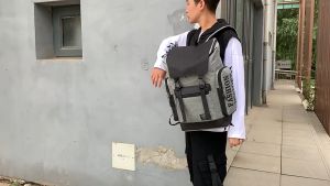 กระเป๋าเป้ กันน้ำ 15.6 " แฟชั่นเกาหลี