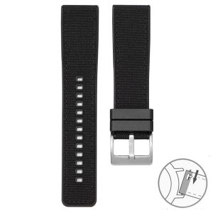 Canvas Rubber Strap 20mm 22mm 24mm Quick Release Waterproof Watchband Men Military Nylon Bracelet Watch Band for Seiko for Casio