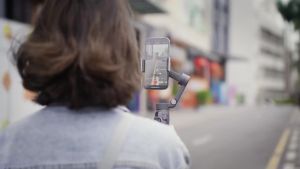 กระเป๋าผ้าไนลอนสะพายไหล่ สำหรับ DJI OM 8 /OM 7/7P กระเป๋าถือพกพา พร้อมใส่อุปกรณ์เสริม STARTRC Shoulder Nylon Bag for DJI OM 8 /OM 7/7P Portable