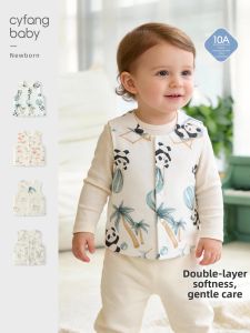 CAIYINGFANG | Childrens Cartoon Base Layer Sleeveless Vest Cotton