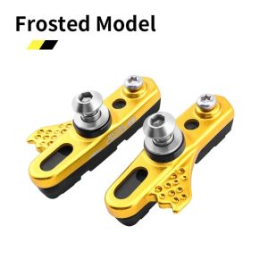 MUQZI | MUQZI Brake Shoe Road Bike Brake Pads with Lightweight Brake Pads Holder for Aluminum Alloy Wheels