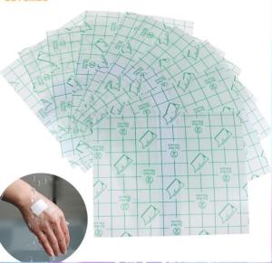 Ardour 50pcs Waterproof Plaster Transparent Adhesive Medical Wound Dressing Tape Fixer Plaster