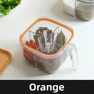 SHUQUE | Four-in-one Transparent Spice Box