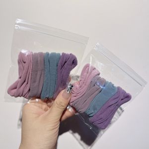 Dây Buộc Tóc Đuôi Ngựa Đàn Hồi Cao Dây Buộc Tóc Phụ Kiện Tóc Thời Trang Cho Nữ Dây Buộc Tóc Bằng Vải Không Có Khâu Dây Buộc Tóc Cho Mùa Hè