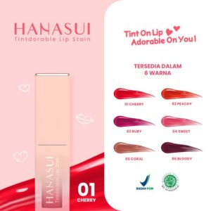 Hanasui Tintdorable lip stain 35gr | Lip tint Bpom | Transferproof