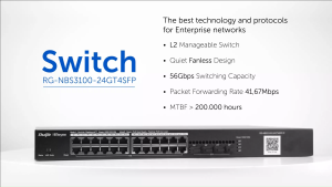 Ruijie Reyee RG-ES226GC-P (26-Port Gigabit Smart Cloud Managed PoE Switch)