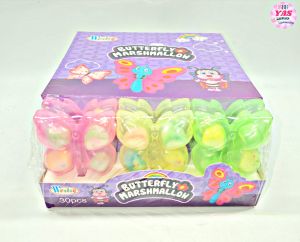 30pcs BUTTERFLY MARSHMALLOW CANDY/loot bag fillers /paninda /giveaways/party favors.