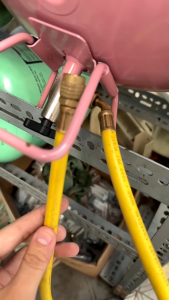 Dây nạp gas máy lạnh R22 R32 R410 Hongsen dùng nạp gas điều hòa tủ lạnh