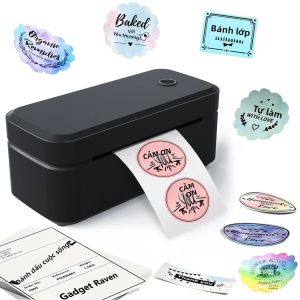 Máy In Nhãn Nhiệt Marklife Tương Thích Bluetooth X4 D100 D200 Cho iPhone Android Windows - Máy In Nhãn Vận Chuyển 4x6 Inch