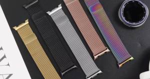 CRESTED | Milanese loop band For Samsung Galaxy Watch 8 Strap 44mm 40mm Metal Bracelet correa Galaxy Watch 8 classic 46mm smartwatch strap
