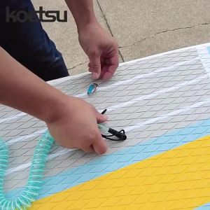 Coiled SUP Leash 10FT Surfboard Leash Stand Up Paddle Board Leg Rope for Paddleboard Shortboard Longboard Watersports Accessory