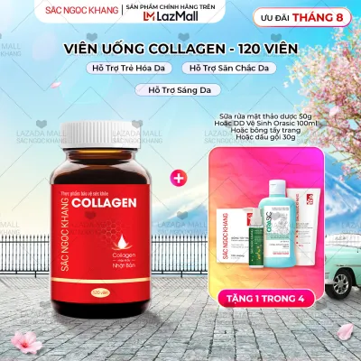 Collagen Sắc Ngọc Khang thế hệ mới 100% nguyên liệu nhập khẩu từ Nhật Bản II