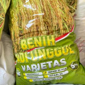 Benih Padi Hibrida Super Unggul Bintang Asia Inpari 32 HDB Tahan Hawar Daun