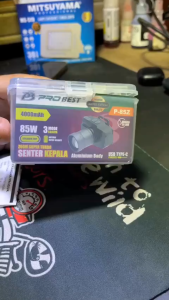 Senter Kepala Zoom 85W Probest P-85Z | Headlamp Led Laser Cahaya Putih Super Terang Baterai Lithium 4000mAh Tahan Hingga 30Jam Waterproof