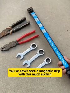 1PC Magnetic Tool Holde 8/12/18/24inch Heavy-Duty Tool Magnetic Shelf Storage Holde For Garage Warehouse Garden