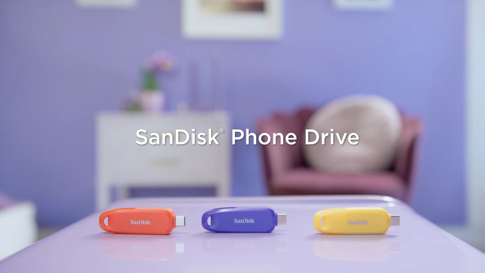 SanDisk® Phone Drive USB Type-C™ (32GB/ 64GB/ 128GB/ 256GB/ 512GBGB)