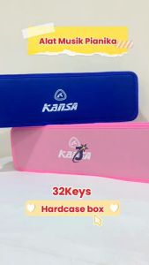 KANSA ALAT MUSIK TIUP PIANIKA BOX 32 TUTS 32 KEYS SET KEYBOARD MAINAN ANAK FREE TAS BOX KOPER