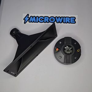 MW 4x11” Plastic Horn with Broadway BSC-300 Compression Driver Unit – 300W Thread-Type Set