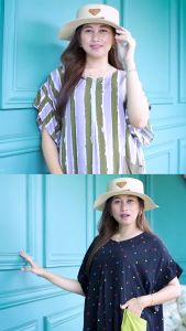 GALERI Daster Long Ruffle Model Terbaru Daster panjang jumbo 2023 Agnia Long