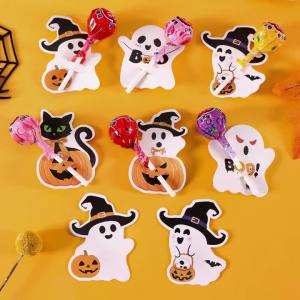 48 Chiếc Hộp Đựng Kẹo Giấy Halloween Thiết Kế Ma Quái Dễ Thương Để Trang Trí Tiệc 2026 Đồ Dùng Halloween Thủ Công Giấy