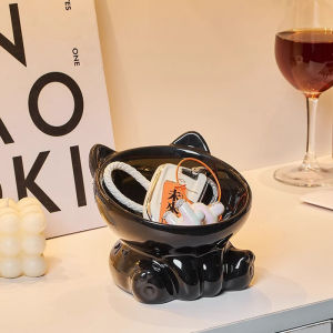 Accessible Luxury Ceramic Home Entry Hallway Key Ornaments Gathering Doorway Shoe Cabinet Tray Storage Rack Key Storage Box