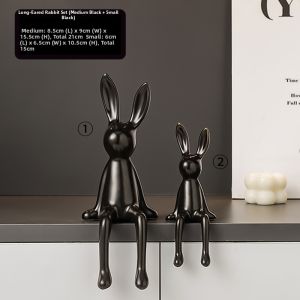 MEIWEISI | Elegant Luxury Living Room Decorative Rabbit Figure Ornament