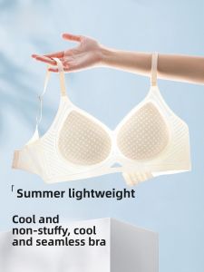 miiow | Maternity Bra Womens Summer Thin Anti-Sagging Comfortable Nursing Backless Bra Non-Restrictive Adjustable Strap Wireless Bra