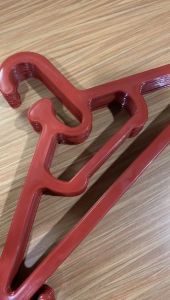 GANTUNGAN BAJU PAKAIAN / HANGER GEPENG ISI 12 PCS