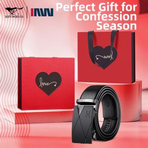 SEPTWOLVES | Luxury Birthday Gift for Mens Belt Genuine Leather