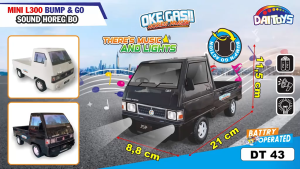 ID Mainan Mobil Pickup Bump & Go L300 DT43