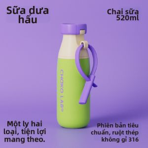 CHAKOLAB | Bình Nước Dây Hút Cách Nhiệt Dung Lượng Lớn Cho Bé