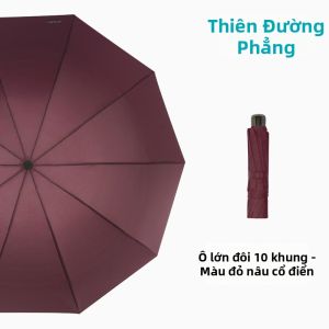 TIANTANGSAN | Ô Gấp Chống Gió Gia Cố Bảo Vệ UV Đa Dụng Cỡ Lớn