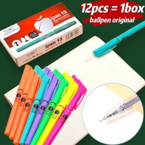 BINLU ballpen set 12 pcs apple bolpen for school 1 box gelpen set 12 pcs gel link pen 12 pcs gel pens assorted colors set ballpen with box gift ipen14 ballpen 0.5mm ballpen 0.5mm gel pen ballpen apple pen School Supply Wholesale Store Office Supplies