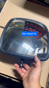 Gương 1675 dùng cho xe ISUZU FTR đầu kéo xe ô tô tải nặng gương chiếu hậu bên lái 24x26cm