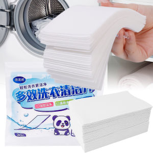 Laundry Bubble Paper Anti-cross-color and Color-absorbing Laundry Tablets Strong Decontamination and Fragrance Cleaning Laundry Tablets
