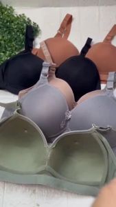 4pcs Paket Hemat BH Bra Tanpa Kawat Busa Standar Cup Jumbo Size 36 38 40 42 44 46
