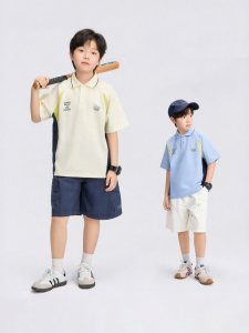 zosee | Boys Summer Leisure POLO Tshirt Shorts Set