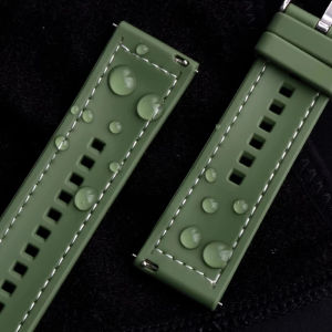22mm Strap for Huawei Watch GT 4 Pro 48mm GT 4/3/2 46mm Composite Strap Women Men Samsung Galaxy Watch S3 Gear/Frontier for Amazfit Watch GTR 4/3/2 Silicone+Nylon Sport Band