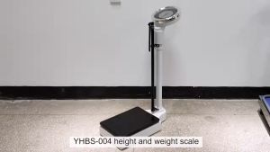 Dial Type Weighing Scale with height and Measurement Manual Scale