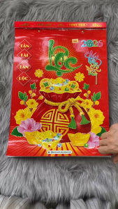 Lịch tết 2026 Bloc rời (KT 30x40CM) - Lịch treo tường đặc biệt