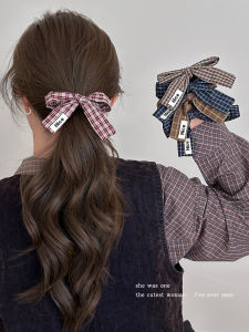 ยางรัดผมลายผีเสื้อสีสดใสสำหรับผู้หญิง ยางรัดผมหางม้าต่ำ ยางรัดผมรูปทรงกลม เครื่องประดับผมสไตล์เกาหลี