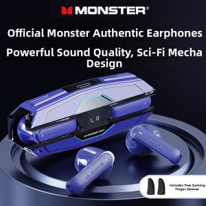 monster | Wireless Magnetic Bluetooth Headphones Gaming Sports Noise Cancelling