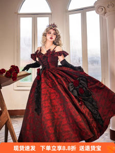 Princess Style Lolita Dress Elegant Party Adult Ceremony Lightweight Luxury A-Line Skirt Wedding Date Company Dinner Performance