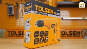 Máy khoan điện 10mm 400w TOLSEN 79500 - Hàng chính hãng.